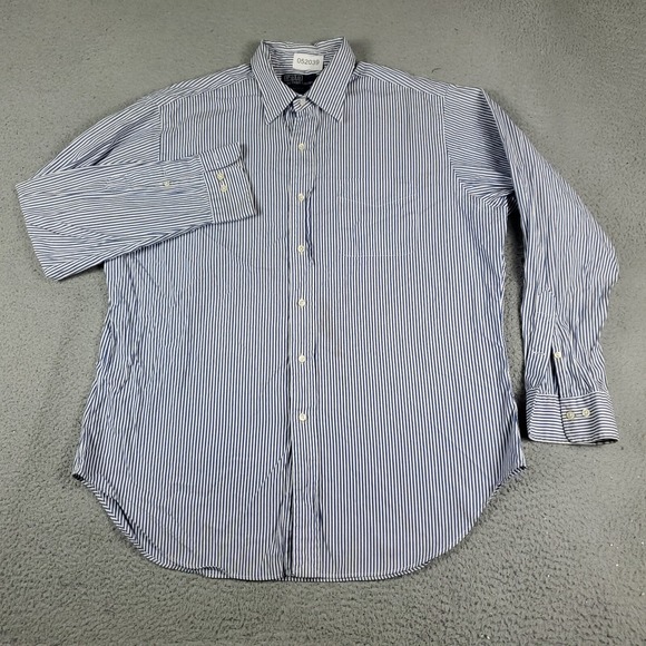 Ralph Lauren Other - Ralph Lauren Shirt Mens Size 16.5 Blue Striped Dress Button Up Long Sleeve *